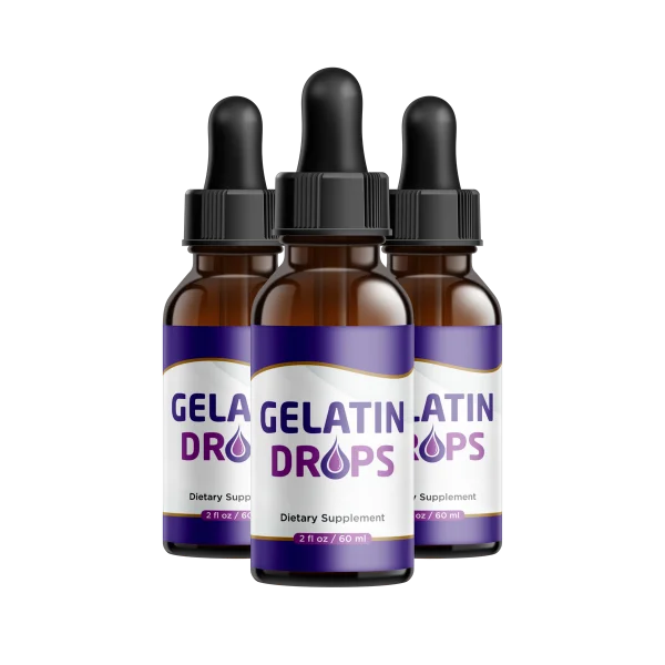 Gelatindrops 3 bottles